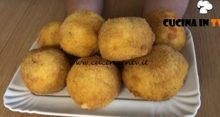 Giusina in cucina - ricetta Arancine alla carne e al burro di Giusina Battaglia