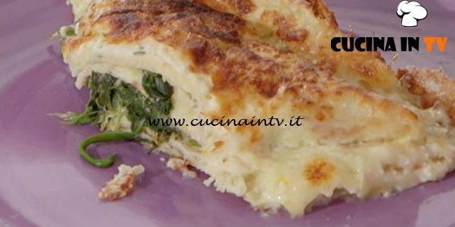 Ricette all'italiana - ricetta Crespelle all'arancia con spinaci e casatella di Anna Moroni