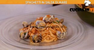 Ricette all'italiana - ricetta Spaghetti in salsa di mare di Anna Moroni