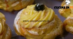 Fatto in casa per voi - ricetta Zeppole di San Giuseppe al forno di Benedetta Rossi