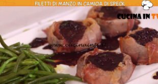 Ricette all'italiana - ricetta Filetto di manzo in camicia di speck di Anna Moroni