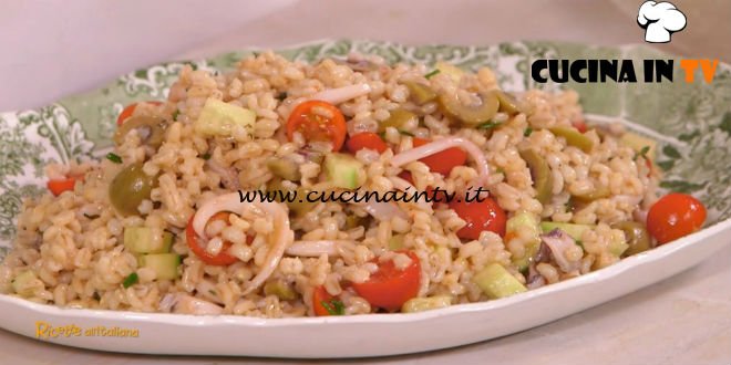 Ricette all'italiana - ricetta Insalata fredda di orzo e seppie di Anna Moroni