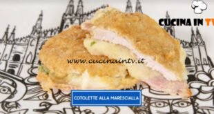 Giusina in cucina - ricetta Cotolette alla marescialla di Giusina Battaglia