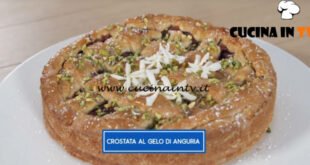 Giusina in cucina - ricetta Crostata al gelo di anguria di Giusina Battaglia