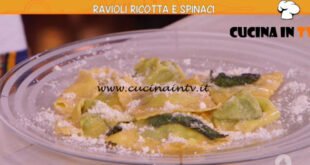 Ricette all'italiana - ricetta Ravioli ricotta e spinaci di Anna Moroni