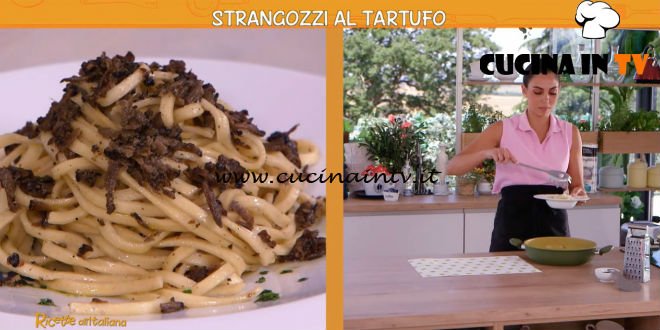 Ricette all'italiana - ricetta Strangozzi con tartufo nero di Anna Moroni