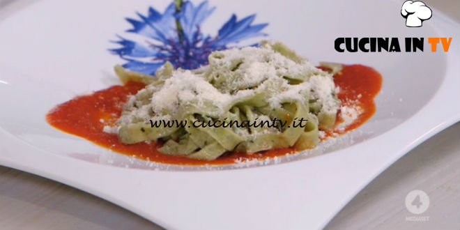 Ricette all'italiana - ricetta Tagliatelle al basilico di Anna Moroni