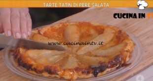 Ricette all'italiana - ricetta Tarte tatin di pere salate di Anna Moroni