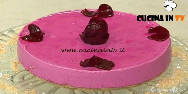 Cotto e mangiato - Cheesecake rosa ricetta Tessa Gelisio