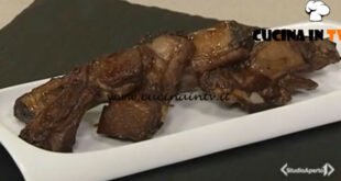 Cotto e mangiato - Costine di maiale laccate al miele ricetta Tessa Gelisio