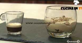 Cotto e mangiato - Crema di caffè all’acqua ricetta Tessa Gelisio