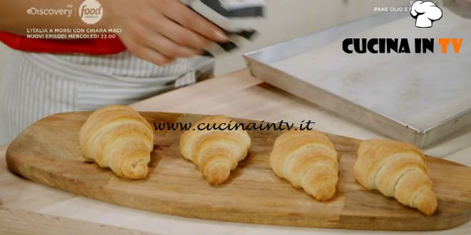 Pane Olio e Fantasia - ricetta Croissant salati di Enrica Della Martira