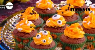 Mattino Cinque - ricetta Cupcake stregati di Halloween di Samya