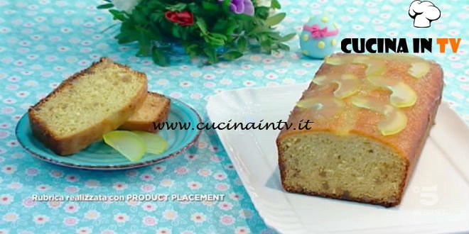 Mattino Cinque - ricetta Plumcake al cedro di Samya