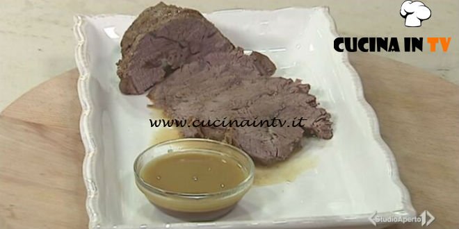 Cotto e mangiato - Arrosto con salsina al limone ricetta Tessa Gelisio