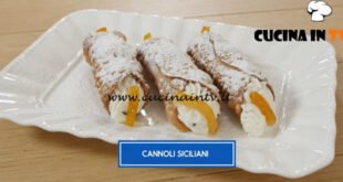 Giusina in cucina - ricetta Cannoli siciliani di Giusina Battaglia