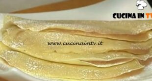 Cotto e mangiato - Crepes con purea di pere ricetta Tessa Gelisio