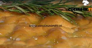 Geo - ricetta Focaccia all'olio evo di Diego Scaramuzza