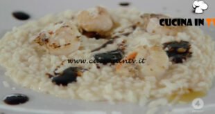 Ricette all'italiana - ricetta Risotto con capesante e formaggio di Fossa di Anna Moroni