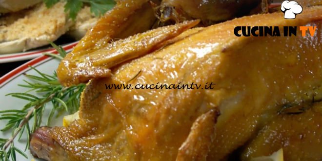 Fatto in casa per voi - ricetta Cappone arrosto di Benedetta Rossi