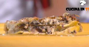 È sempre mezzogiorno - ricetta Lasagna con radicchio e ragù bianco di Mauro Improta