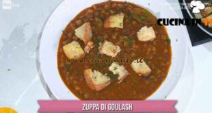 È sempre mezzogiorno - ricetta Zuppa di goulash di Barbara De Nigris