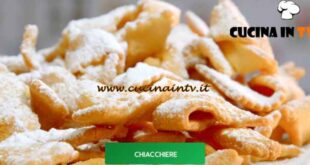 Giusina in cucina - ricetta Chiacchiere di Giusina Battaglia