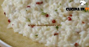 Fatto in casa per voi - ricetta Risotto al mascarpone e pepe rosa di Benedetta Rossi