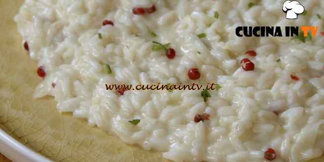 Fatto in casa per voi - ricetta Risotto al mascarpone e pepe rosa di Benedetta Rossi