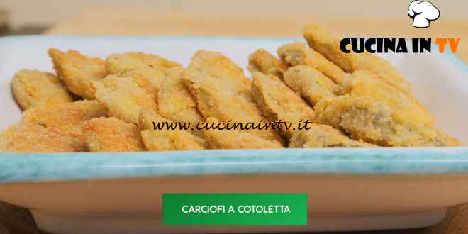 Giusina in cucina - ricetta Carciofi a cotoletta di Giusina Battaglia
