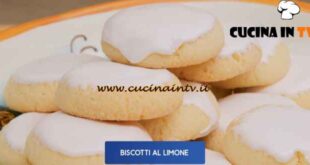 Giusina in cucina - ricetta Biscotti al limone di Giusina Battaglia