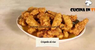 Le ricette del convento - ricetta Crispelle di riso