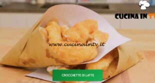 Giusina in cucina - ricetta Crocchette di latte di Giusina Battaglia