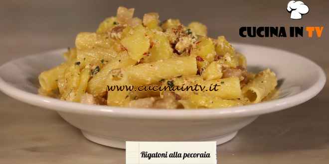 Le ricette del convento - ricetta Rigatoni alla pecoraia