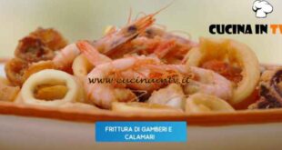 Giusina in cucina - ricetta Frittura di gamberi e calamari di Giusina Battaglia
