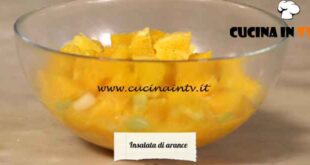 Le ricette del convento - ricetta Insalata di arance