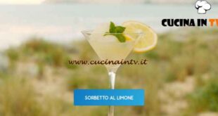 Giusina in cucina - ricetta Sorbetto al limone di Giusina Battaglia