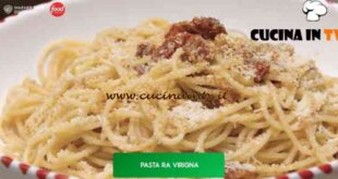 Giusina in cucina - ricetta Pasta ra virigna di Giusina Battaglia