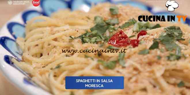 Giusina in cucina - ricetta Spaghetti in salsa moresca di Giusina Battaglia