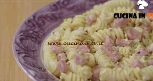 Fatto in casa per voi - ricetta Fusilli cremosi di Benedetta Rossi