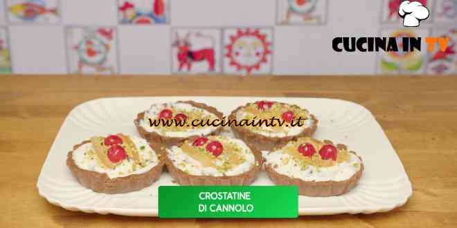 Giusina in cucina - ricetta Crostatine di cannolo di Giusina Battaglia