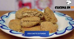 Giusina in cucina - ricetta Crocchette di funghi ripiene di Giusina Battaglia