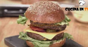 Nel forno di casa tua - ricetta American burger di Fulvio Marino