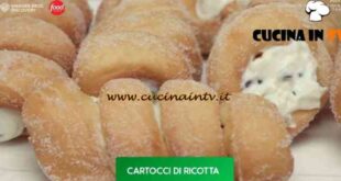 Giusina in cucina - ricetta Cartocci di ricotta di Giusina Battaglia