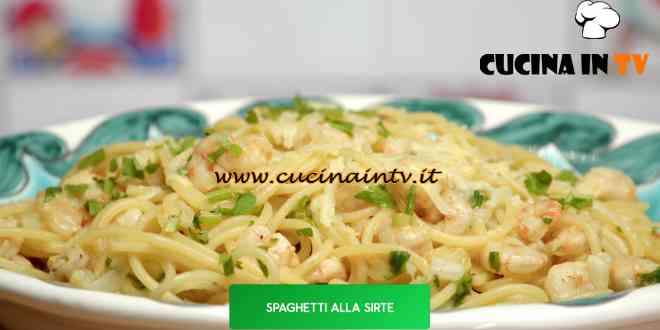 Giusina in cucina - ricetta Spaghetti alla sirte di Giusina Battaglia