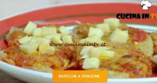 Giusina in cucina - ricetta Bistecche a sfincione di Giusina Battaglia