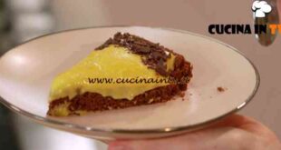 Fatto in casa per voi - ricetta Crostata al cioccolato con crema di zucca di Benedetta Rossi