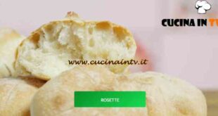 Giusina in cucina - ricetta Rosette di Giusina Battaglia