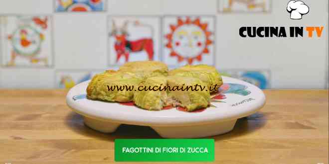 Giusina in cucina - ricetta Fagottini di fiori di zucca di Giusina Battaglia