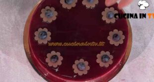 È sempre mezzogiorno | Torta cioccolato uva fragola e mirtilli ricetta Sal De Riso